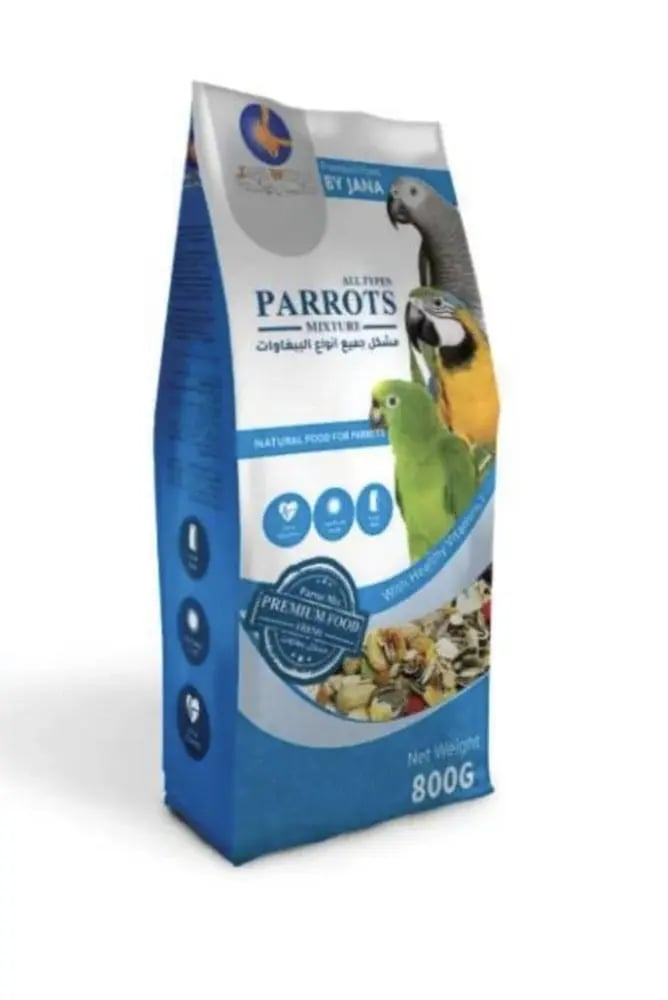 اكل ببغاء من شركة جنا800g