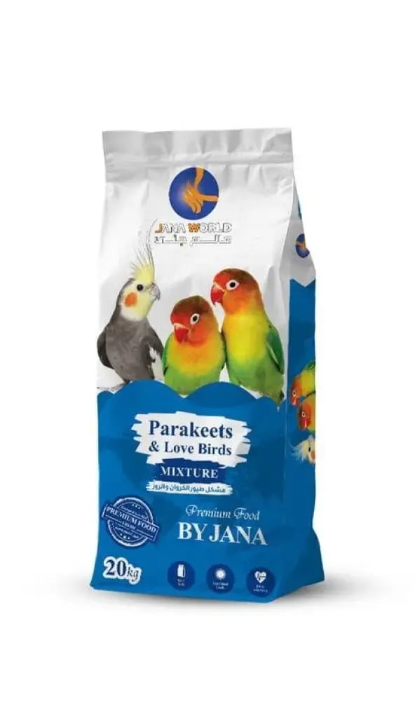 اكل طيور مشكل للكرون والروز من جنى20kg