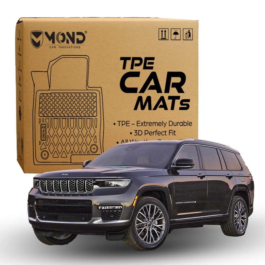 دعاسات جيب جراند شيروكي إل (طويل) - 2021-2025 - Jeep Grand Cherokee L Mats
