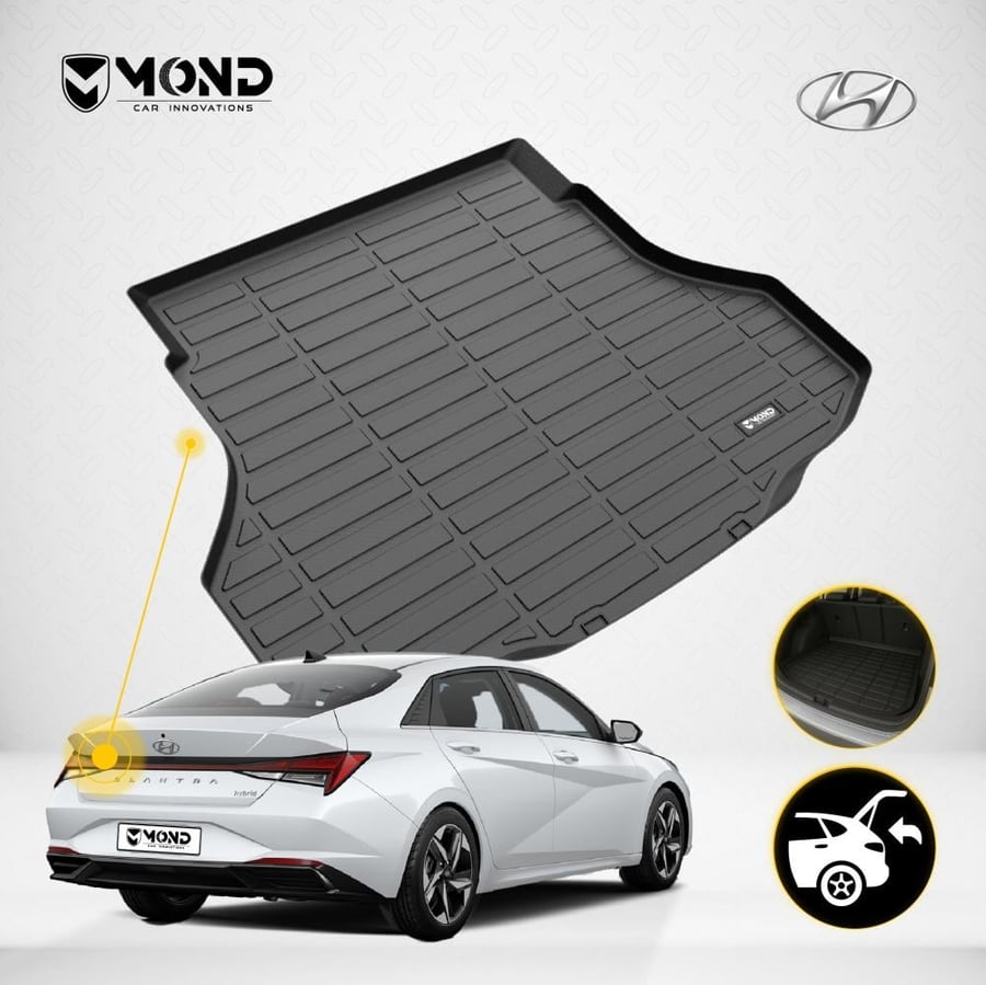 حصيرة شنطة هونداي إلنترا -2021-2025- Hyundai Elantra Trunk mat