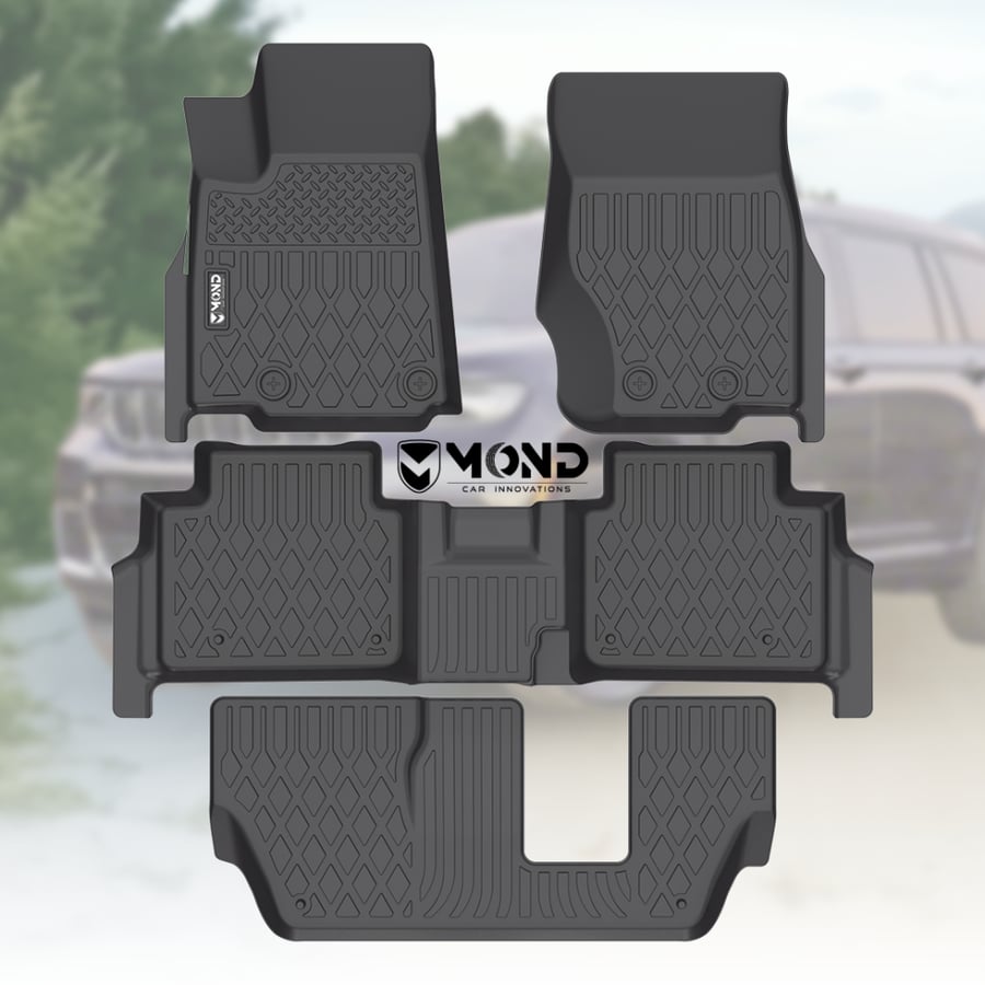 دعاسات جيب جراند شيروكي إل (طويل) - 2021-2025 - Jeep Grand Cherokee L Mats