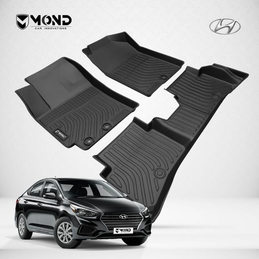 دعاسات هونداي أكسنت - 2018-2023 - Hyundai Accent Mats