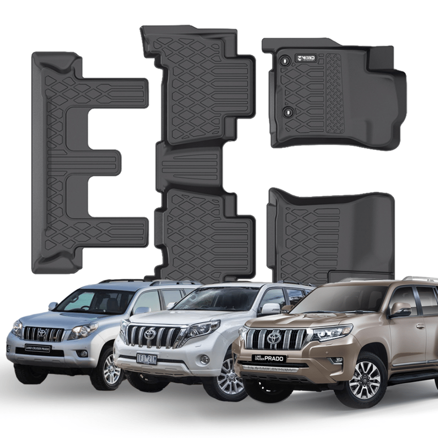 دعاسات تويوتا برادو - 2009-2024 - Toyota Landcruiser Prado Mats
