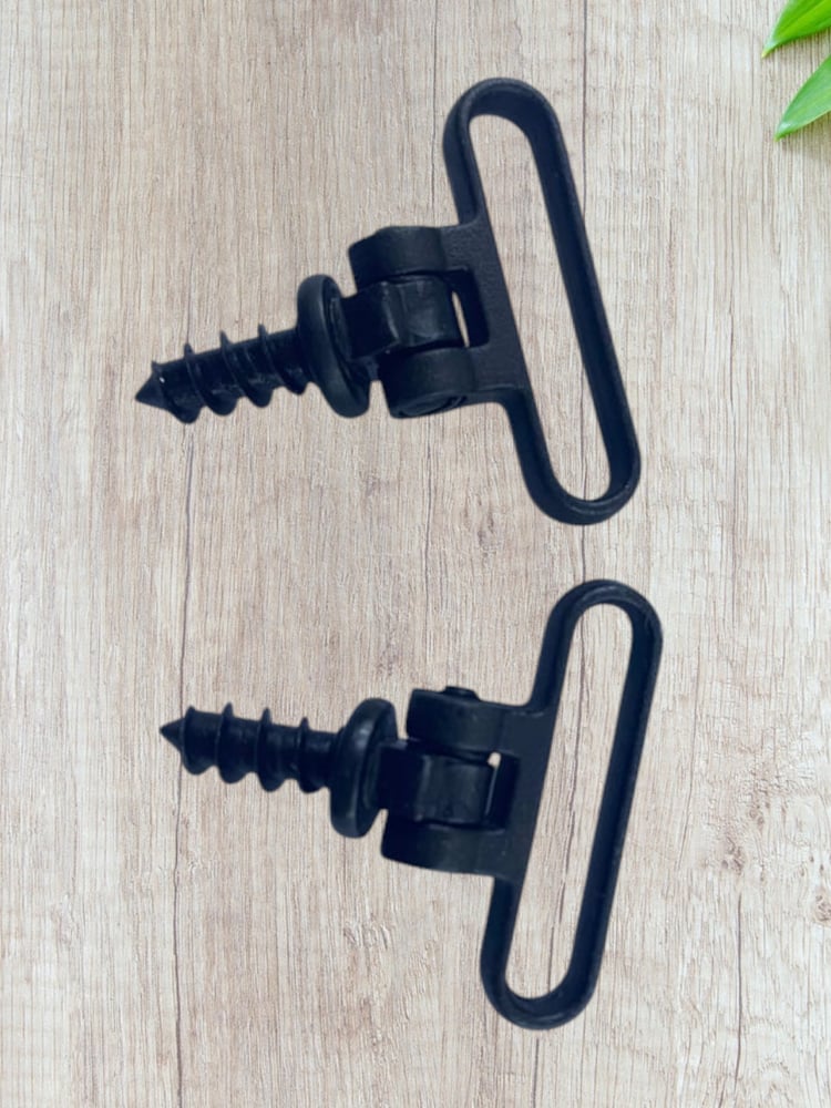 A set of nails, shingles, and wooden weapons.