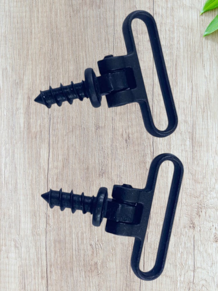 A set of nails, shingles, and wooden weapons.