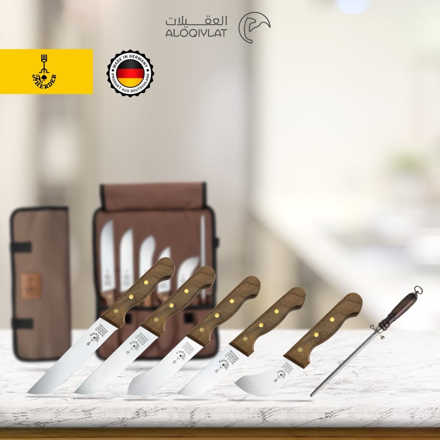 مجموعة سكاكين ام شوكة كبير