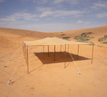 مظلة غنم طبقتين 4 × 6