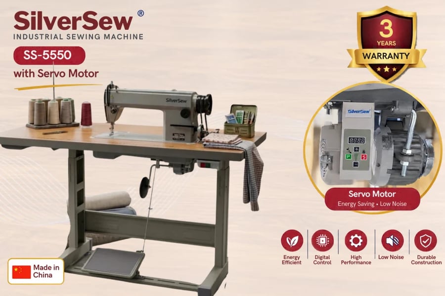 ماكينة خياطة صناعية Silver Sew SS-5550