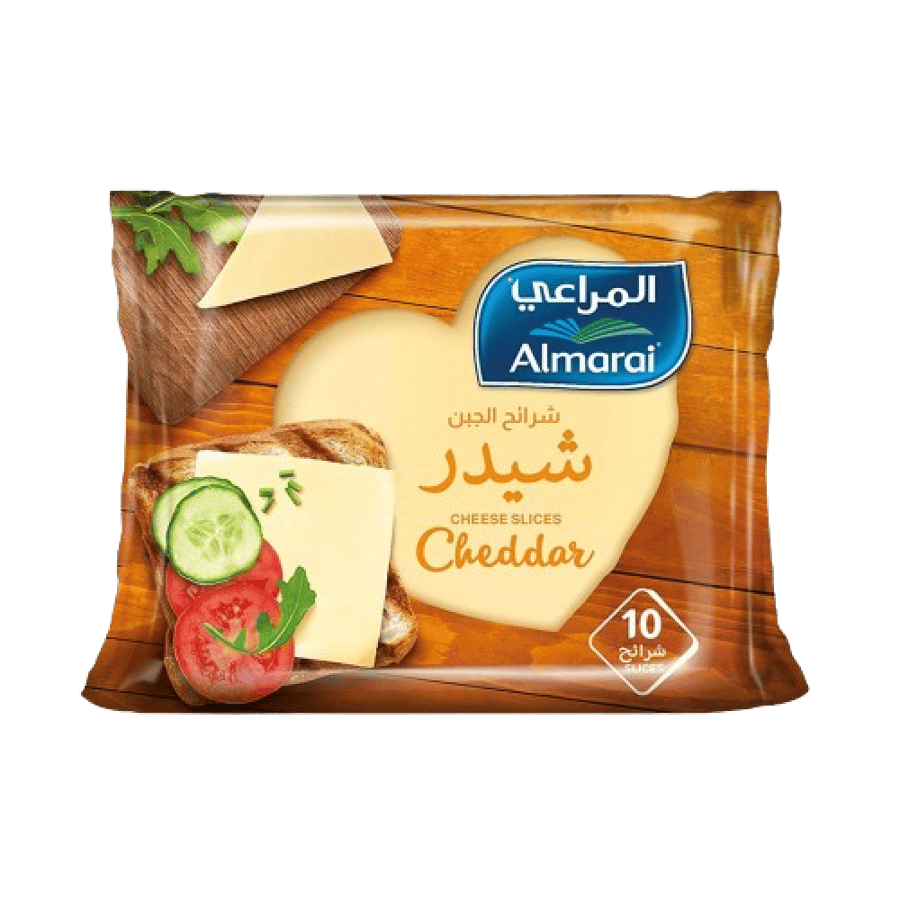 شرائح الجبن مراعي شيدر  200جم