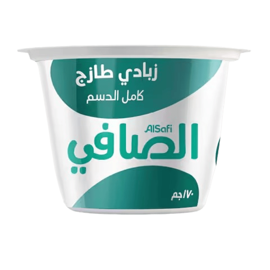 زبادي الصافي كامل الدسم 170 جم