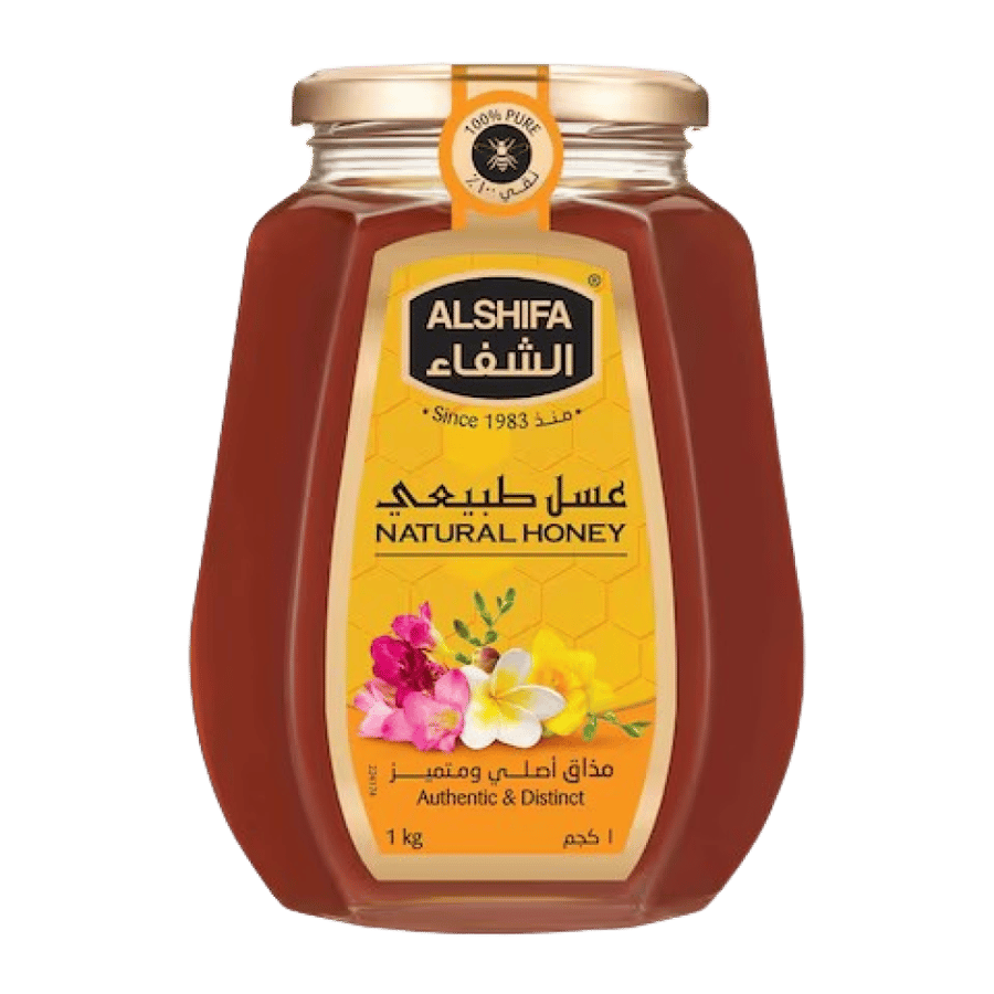 عسل الشفاء قوارير طبيعي  1كج