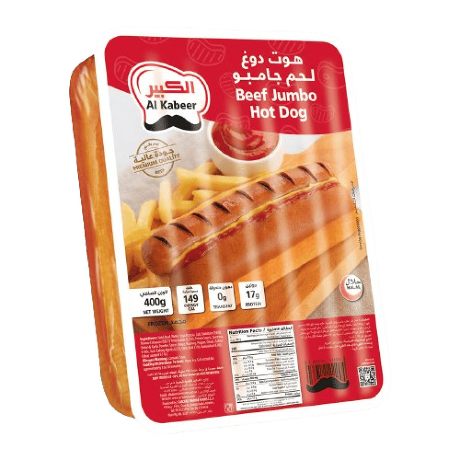الكبير جمبو هوت دوغ 400جم