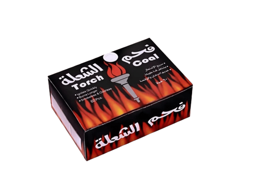 فحم الشعلة مكعبات 60 حبة
