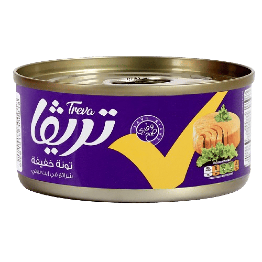 تريفا تونة خفيفة بالزيت 80 جم