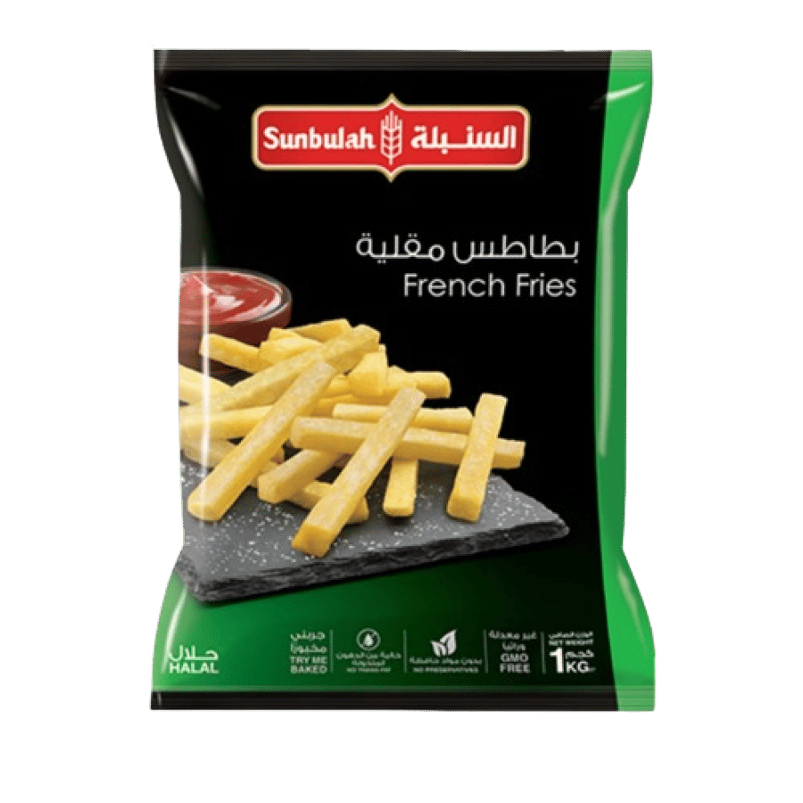 بطاطس السنبلة مقلية 1كجم