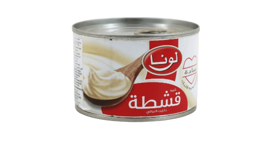 قشطة لونا سادة 155جم بالزيت النباتي