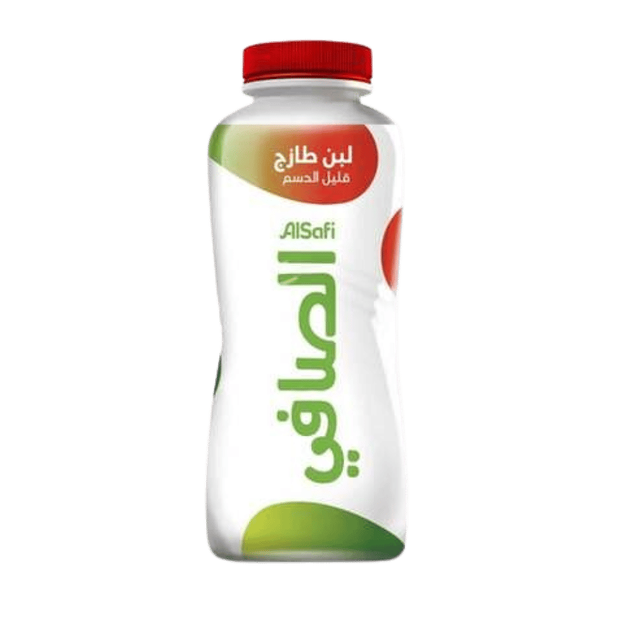 لبن الصافى  ق د بلاستك 180ملي