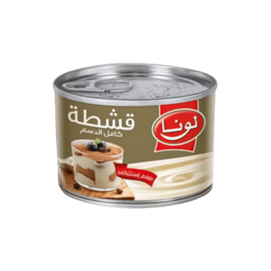 قشطة لونا كامل الدسم 155 مل