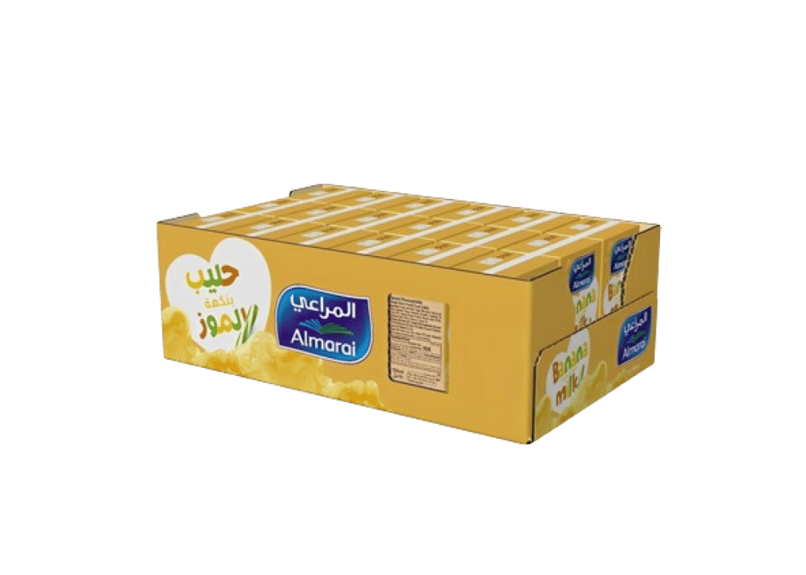 حليب نجوم بالموز 150مل - كرتون 18