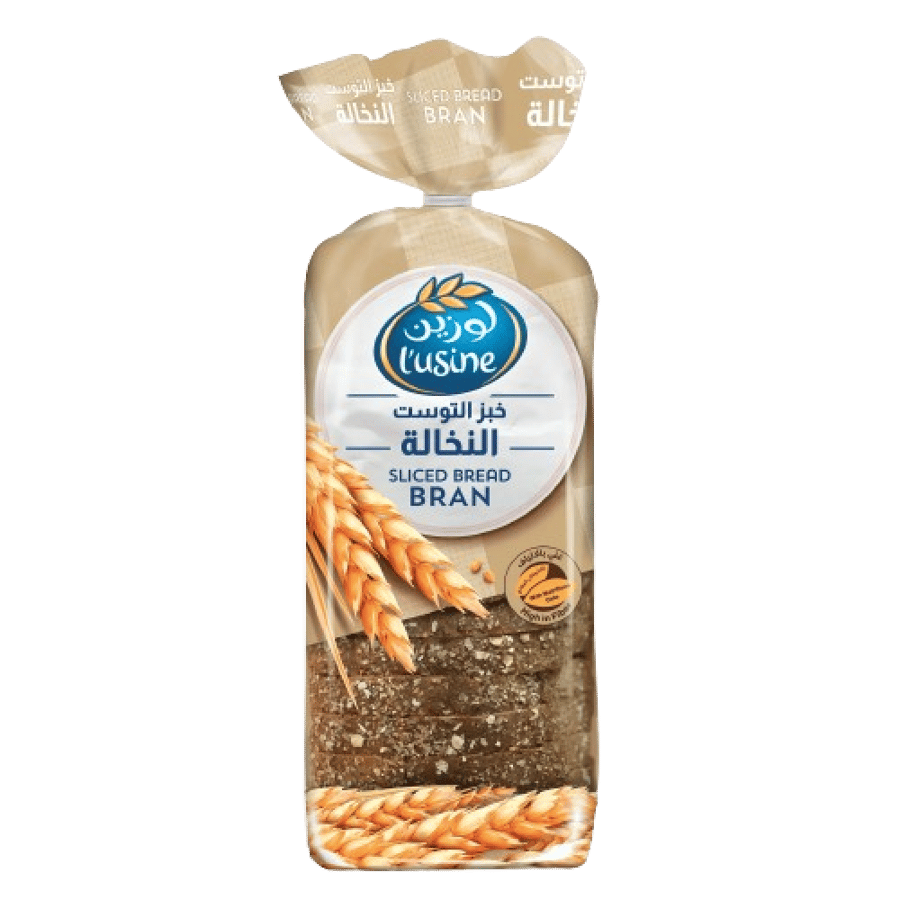 لوزين خبز التوست النخالة 615جم
