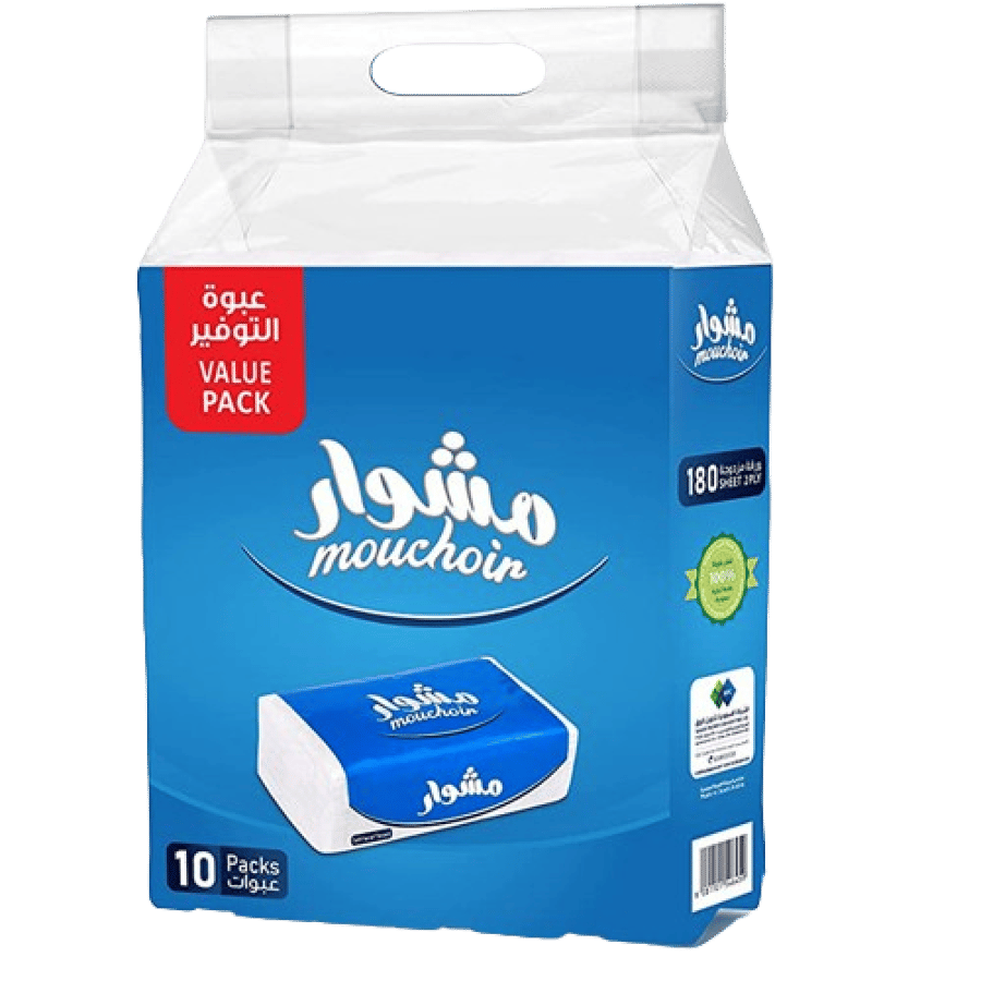 مناديل مشوار اكياس200  منديل - ربطة 10