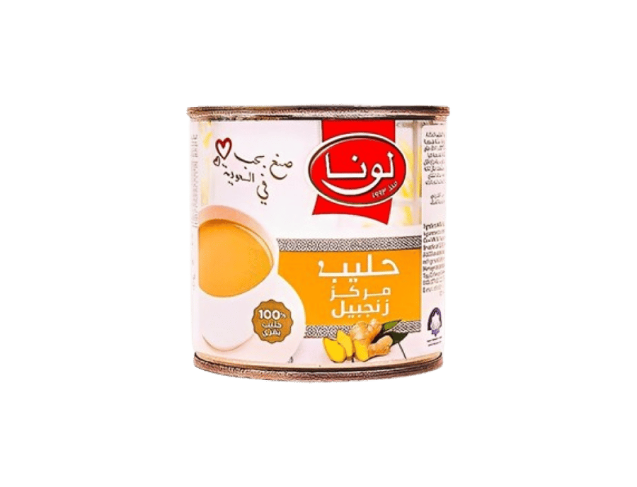 لونا حليب مركز بالزنجبيل 170جم