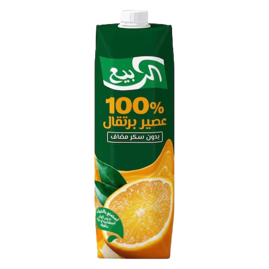 عصير برتقال الربيع تتراباك 1لت