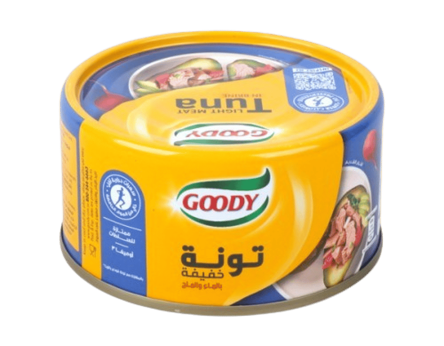 قودي تونة خفيف بالماء والملح 90جم