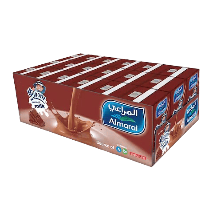 المراعي نجوم حليب بالشوكولاتة 150 مل - كرتون 18