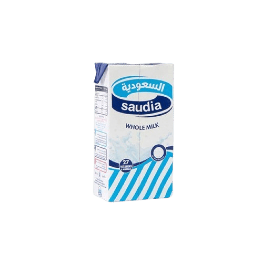 حليب السعودية كامل الدسم 500مل