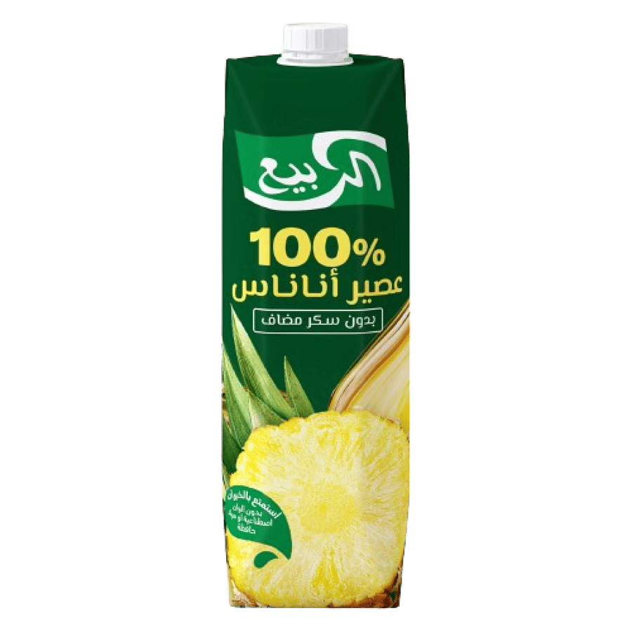 عصير اناناس الربيع تتراباك 1لتر