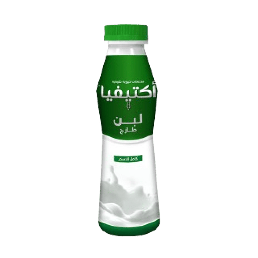 لبن اكتيفيا الصافي كامل الدسم  850 مل