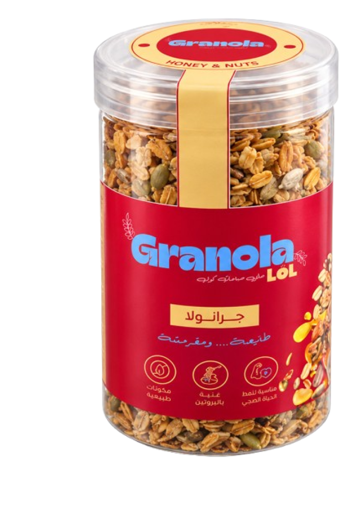 جرانولا لول عسل و مكسرات كلاسيك كبير