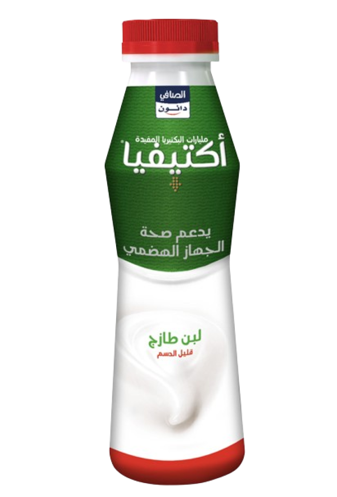 لبن اكتيفيا قليل الدسم375مل