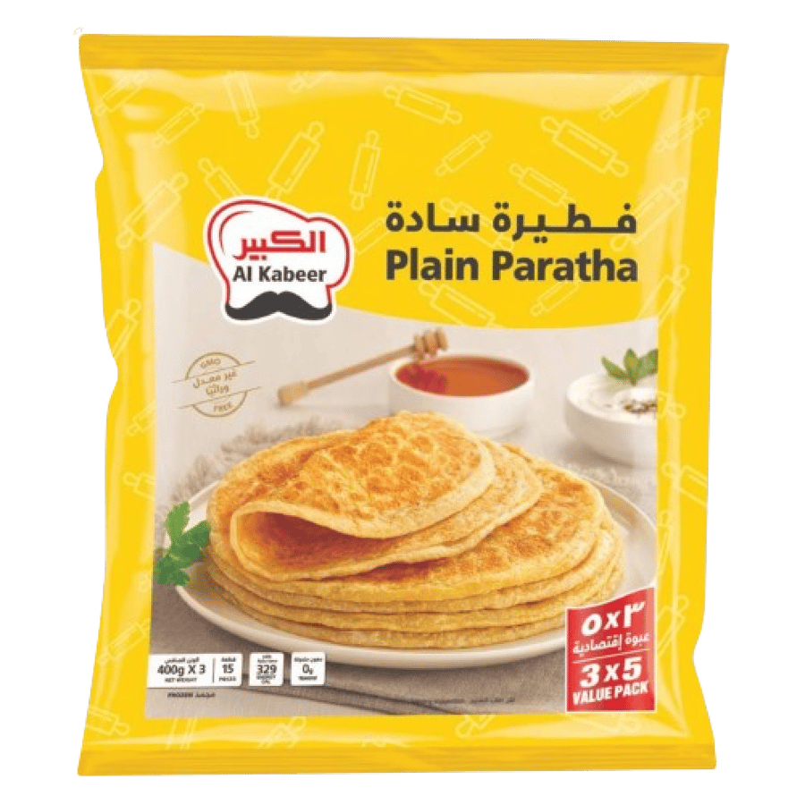 فطيرة سادة (براتا) مجمدة الكبير  400 جرام