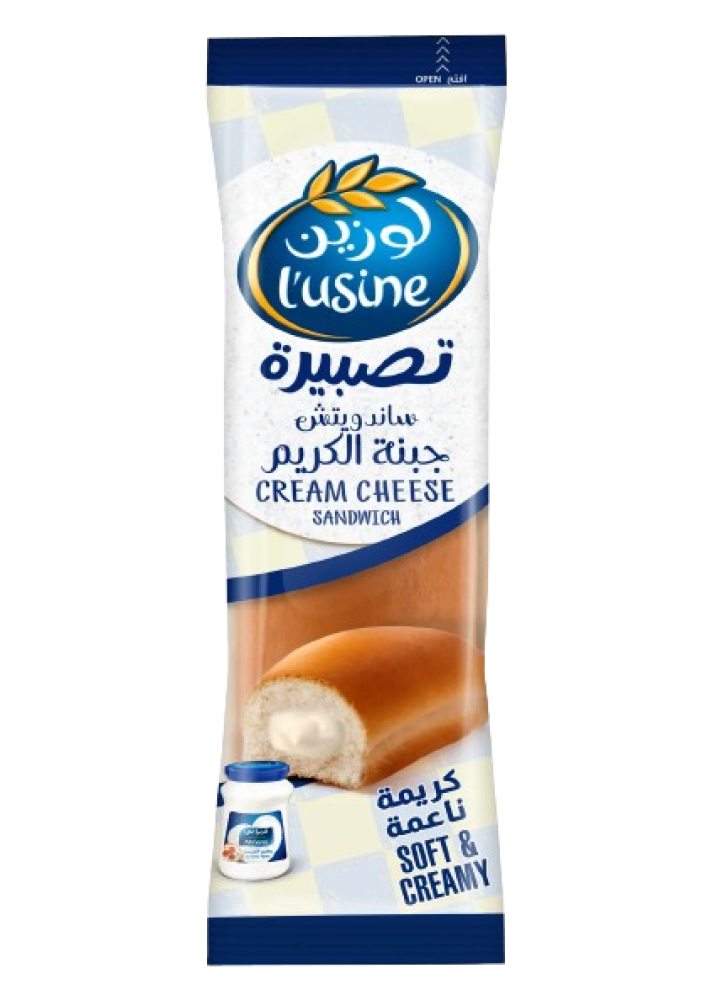 لوزين تصبيرة ساندويتش جبنة الكريم 112.5جم