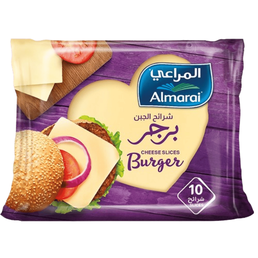 جبنة مراعي شرائح برجر 200جم