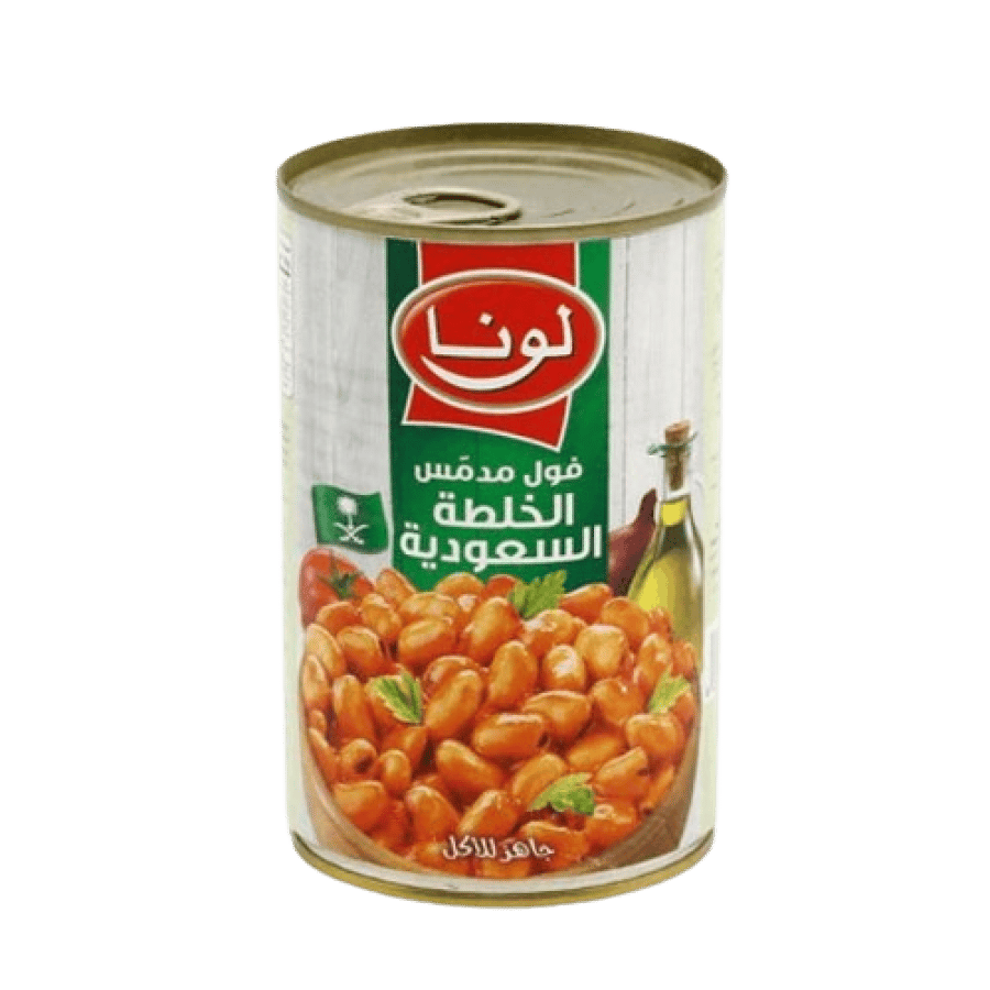 فول مدمس لونا خلطة سعودية 450ج
