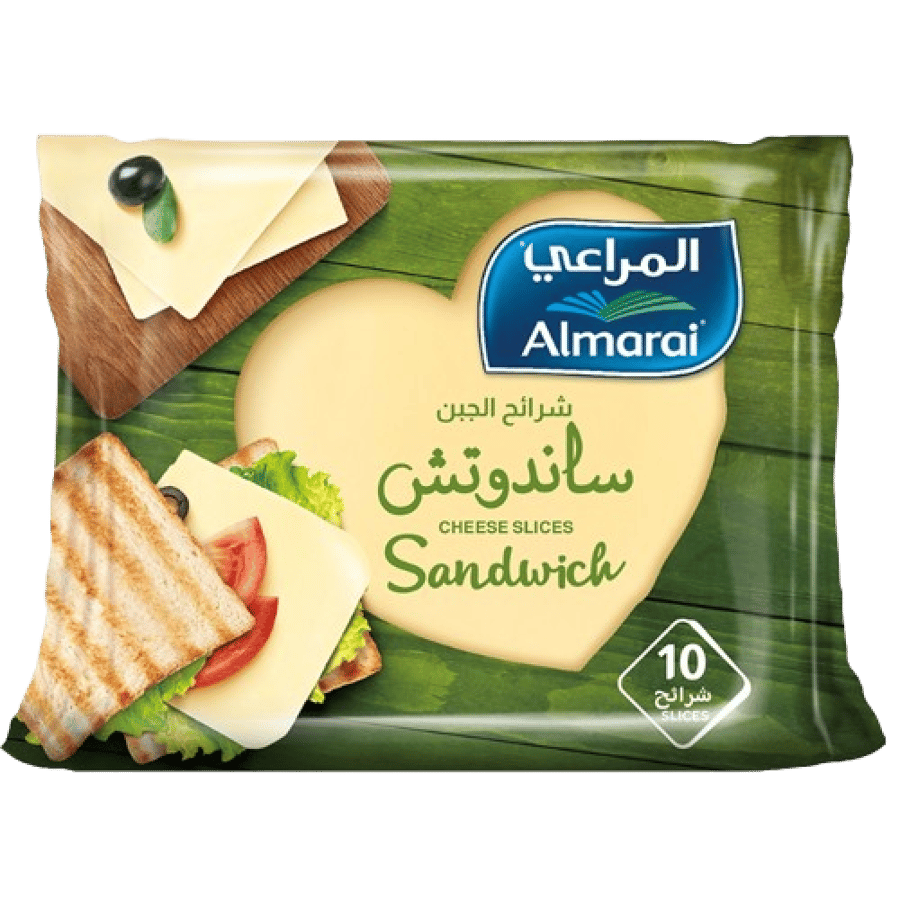 جبنة مراعي شرائح ساندوتش 200 غ
