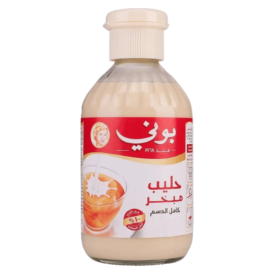 حليب بوني مبخر كامل الدسم 340 جم