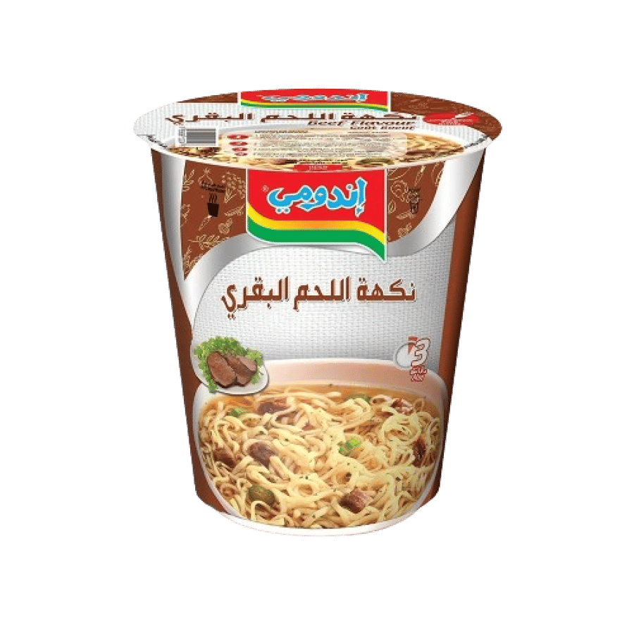 شعيرية اندومي لحم بقركاسة55جم