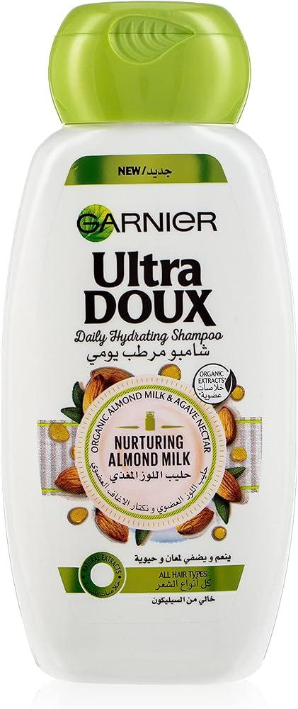 غارنييه شامبو الترا دوكس مرطب بحليب اللوز 200 مل