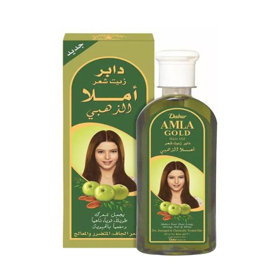 دابر املا زيت شعر املا 200 مل ذهبي