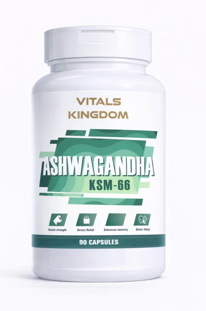 ASHWAGANDHA KSM-66 500MG CAPSULES – 90 CAPSULES