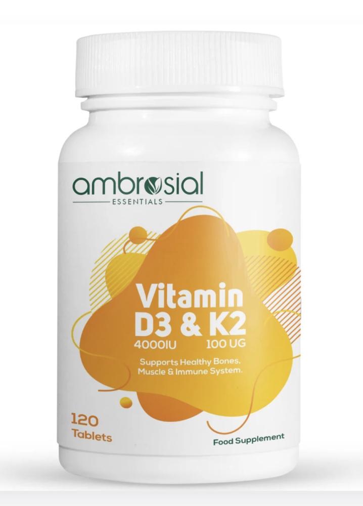Vitamin D3 & K2 Tablets