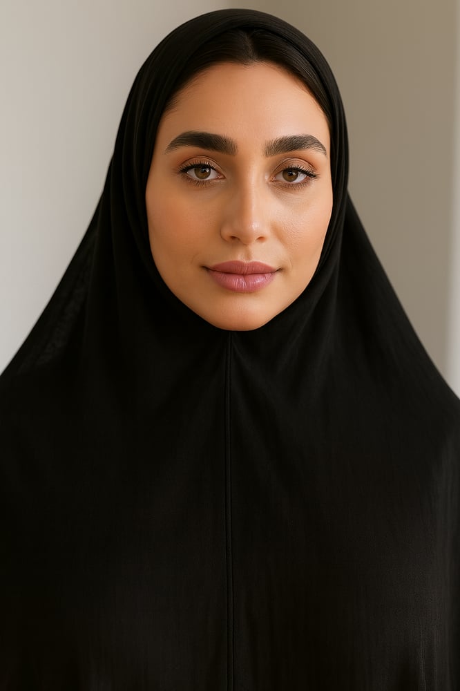 خمار كويتي طويل