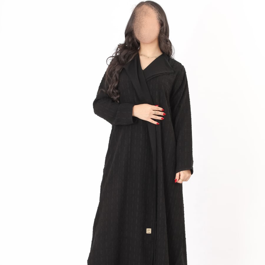 طقم عباية لف دبل فيس