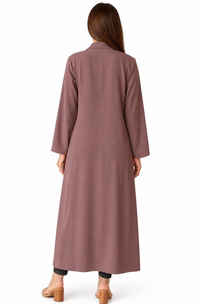 A set of abaya with blazer cut