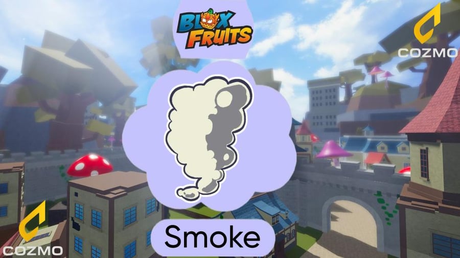 Smoke Fruit(Perm) Blox Fruits | فاكهة الضباب(ألدائمة) بلوكس فروت