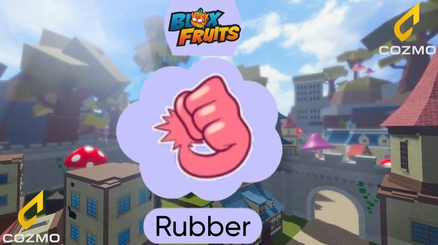Rubber Fruit(Perm) Blox Fruits | فاكهة المطاط(دائمة) بلوكس فروت